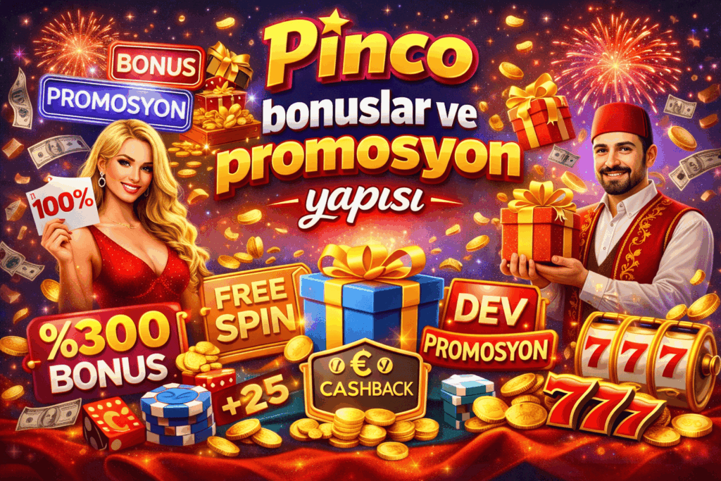 Pinco bonuslar ve promosyon