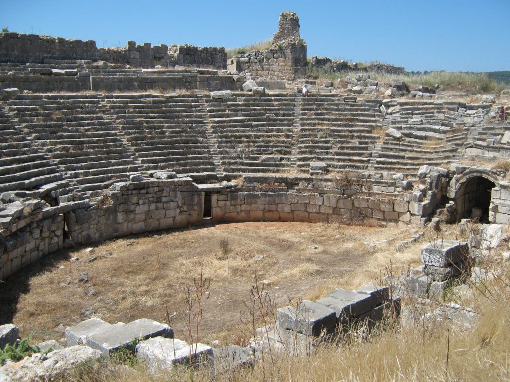 8 Ksanthos Tiyatrosu